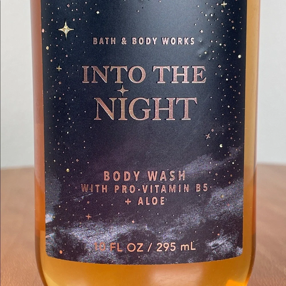 BATH & BODY WORKS Into The Night SHOWER GEL BODY WASH 10 FL OZ NEW